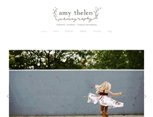 Tablet Screenshot of amythelen.com